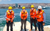 Gobernador Regional Visitó Instalaciones de Puerto Antofagasta Para Conocer el Avance de Proyectos Estratégicos