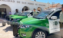 Gobierno Regional Entrega Modernos Vehículos a Carabineros en San Pedro de Atacama