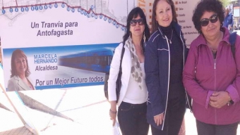 Antofagastinos Apoyan el Tranvía Impulsado por Marcela Hernando