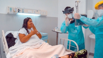 Hospital Regional Implementó Abrazos Virtuales Para Pacientes COVID-19