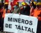 Productores Mineros se Manifiestan Frente a la Convención en Defensa de la Minería