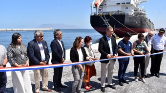 Inauguran Obra de Modernización Del Molo de Abrigo de Empresa Portuaria de Antofagasta