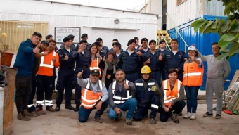 ATI y Personal de la Armada de Chile Realizan Operativo en Comedor La Merced