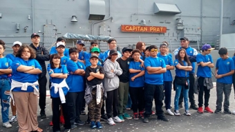 Centenares de Personas Visitaron el Puerto de Antofagasta Por Motivo de Las Glorias Navales