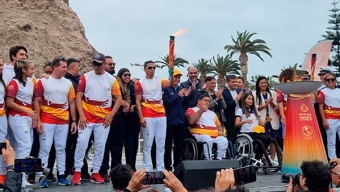 Este Lunes la Antorcha de Los Juegos Panamericanos Recorrerá Antofagasta