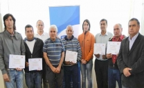 Certificaron a Mejilloninos en Operación de Maquinaria Pesada
