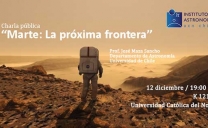 Astrónomo José Maza Dará Charla Sobre Marte Como la Próxima Frontera