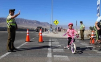 Deporte y Educación Vial Se Unen en la Tercera Cicletada Familiar en Sector Norte de Antofagasta