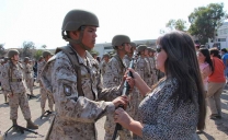 Más de 500 Soldado Conscriptos Participaron en la Ceremonia de Entrega de Armas