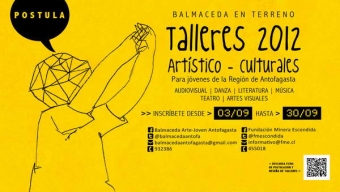 Nuevos Talleres Artísticos en Ciclo de Primavera en Balmaceda Arte Joven