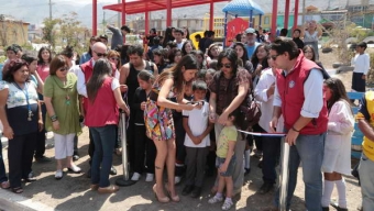 Municipio Inauguró 65 kits de Máquinas de Ejercicios y Juegos Infantiles en Antofagasta