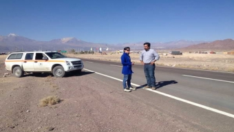 MOP Inspecciona Estado de Ruta Que Une Chiu-Chiu Con Ayquina