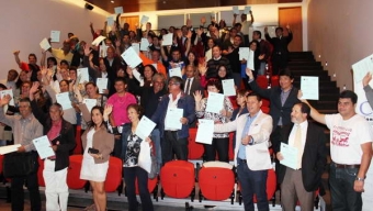 Agrupaciones de la Provincia de Antofagasta Reciben Certificado en Concurso 2% Deporte y Seguridad