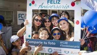 Con Tren Aniversario FCAB y Antofagasta Minerals Conmemoraron los 138 Años de Calama