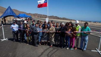 Gobierno Inauguró Los Mejorados 43 Kilómetros de Ruta 1 Que Conecta Caleta Buena Con el Sur de Tocopilla