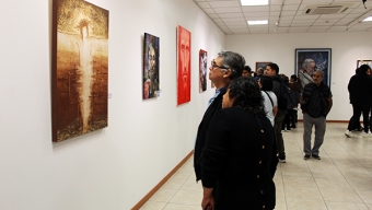 Inauguran Muestra Plástica “Cristo en el Arte” en Casa Central de la UCN
