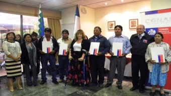 MINISTRA DE BIENES NACIONALES ENTREGA CONCESIONES A COMUNIDADES INDÍGENAS