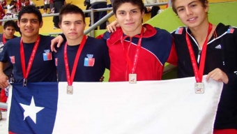 ANTOFAGASTA FINALIZA TERCERO POR EQUIPOS EN NATACIÓN EN LOS JUDEJUT