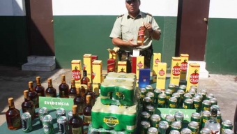 COLOMBIANA MANTENÍA CLANDESTINO DE VENTA DE ALCOHOLES