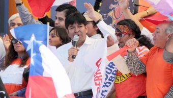 Alcalde Esteban Velásquez Saludó a Mineros y les Llamó a sumarse a Cruzada por Calama