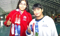 Nadadores del CER de Antofagasta Destacaron en Nacional Infantil