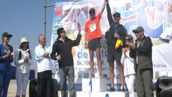 Guardaparque de Conaf Ganó los 42 Km en su Categoría en Maratón Antofagasta Runners