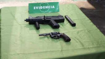 Dos Detenidos con Arma de Fuego en Sector Norte de Antofagasta