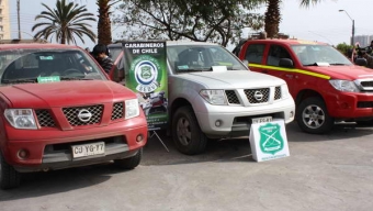 Carabineros Descubre Acopio de Vehículos Robados