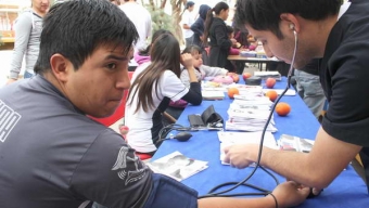 Municipalidad de Sierra Gorda y Servicio País Realizaron Plaza Ciudadana