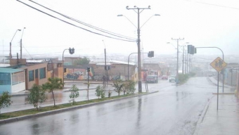 Onemi Decreta Alerta Temprana por Precipitaciones y Viento Moderado para la Región