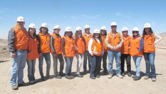 Mujeres Mineras Visitaron Codelco Division Ministro Hales para Conocer Avance del Prestripping