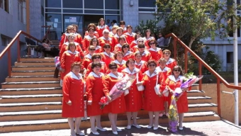 Damas de Rojo Celebraron sus 38 Años de Servicio a la Comunidad