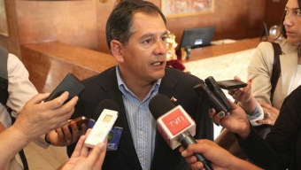 (AUDIO) Intendente Toloza se Refiere en Punto de Prensa a Emergencia de Colector y Cortes de Agua en Antofagasta