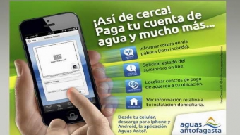 Aguas Antofagasta Anunció Puesta en Marcha de Aplicación para Smartphones