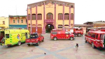 Diputado Espinosa Intercederá por Recursos para Bomberos de Tocopilla