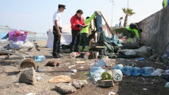 Desalojan a Más de 70 Personas del Borde Costero de Antofagasta