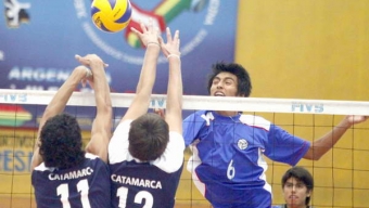 Antofagasta se Despidió de las Medallas en Voleibol Varones