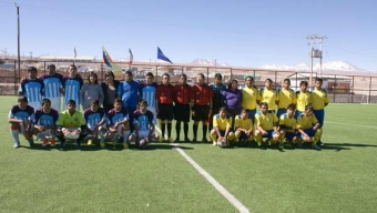 Toconao Dio Inicio al Primer Campeonato de Futbol Varones