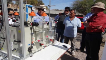 Prueban Exitosamente en Quillagua Innovadora Planta de Desalación de Agua