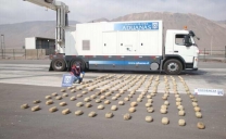 Detectan Neumáticos Rellenos con Más de 266 kilos de Pasta Base