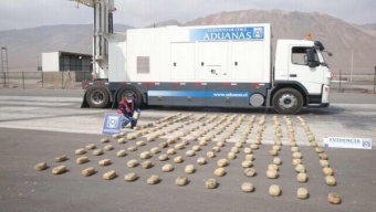 Detectan Neumáticos Rellenos con Más de 266 kilos de Pasta Base