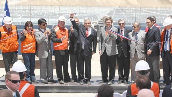 Presidente Piñera Promulga Ley de Concesiones Eléctricas e Inaugura Planta Termosolar