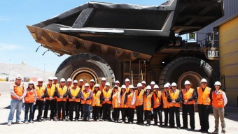 Delegación de la Gobernación Marítima de Antofagasta Visita Minera Esperanza