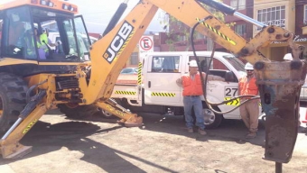 Comienzan Obras de Reposición de Aceras en el Casco Central