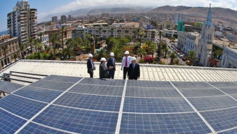 Inauguran Planta Fotovoltaica en Intendencia Regional