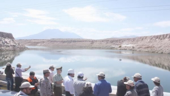 Autoridades Recorrieron el Embalse de Conchi