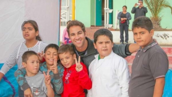 Joven Viajero Regaló Sonrisas a los Niños de Aldeas Infantiles SOS en Antofagasta