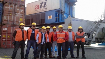 Alumnos de Kinesiología de la UA Conocieron la Salud Ocupacional de Antofagasta Terminal Internacional