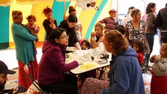CMDS Realiza Operativo de Salud en Campamento Gitano de Antofagasta