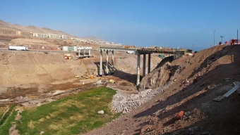 Puente de la Coviefi Que Conectará Con Ruta 28 Presenta 47% de Avance